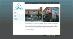 Desktop Screenshot of novid.sk