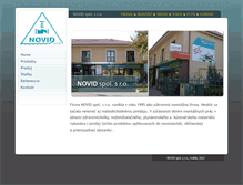Tablet Screenshot of novid.sk